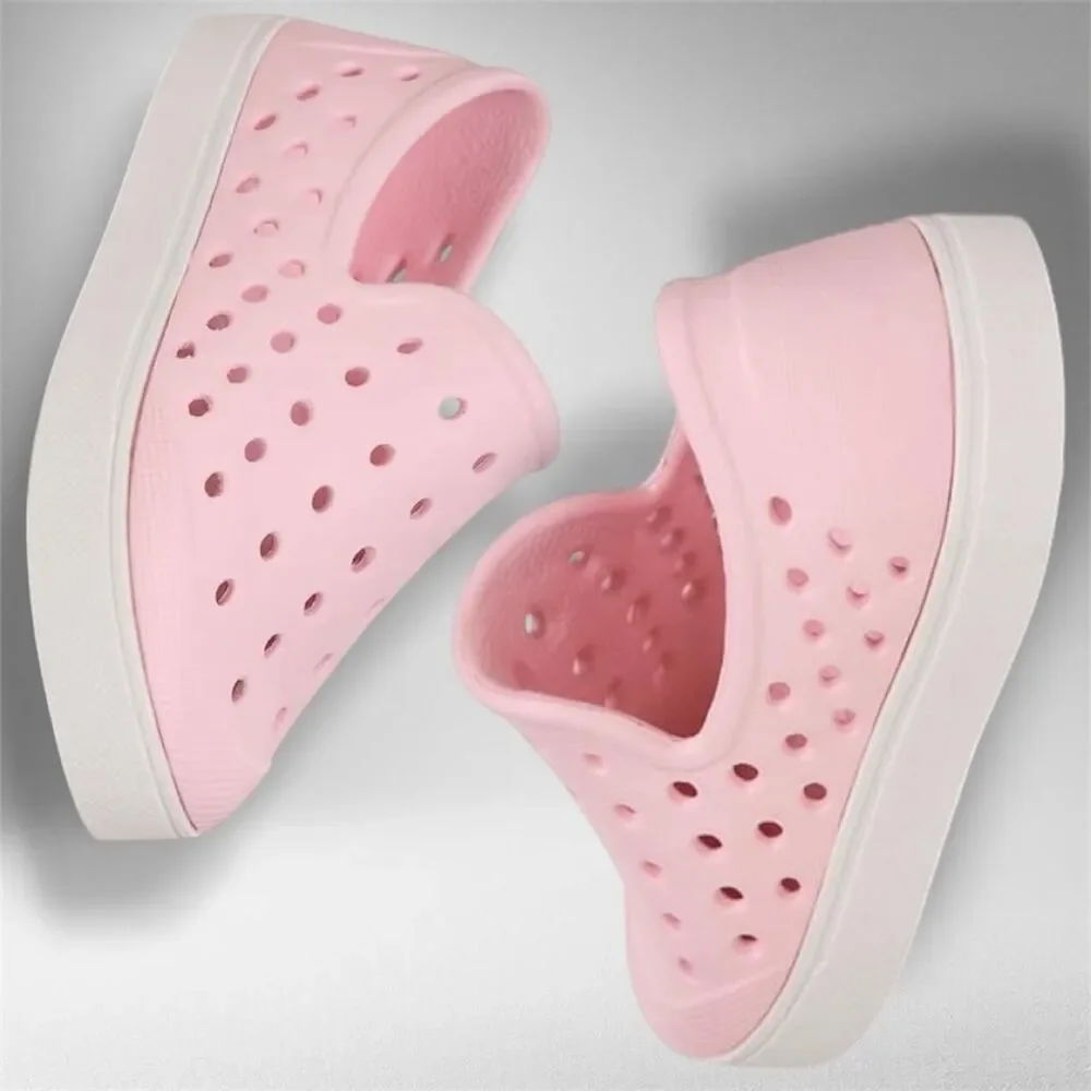 Old Navy Pink Perforated Slip On Clogs – Toddler Size 6